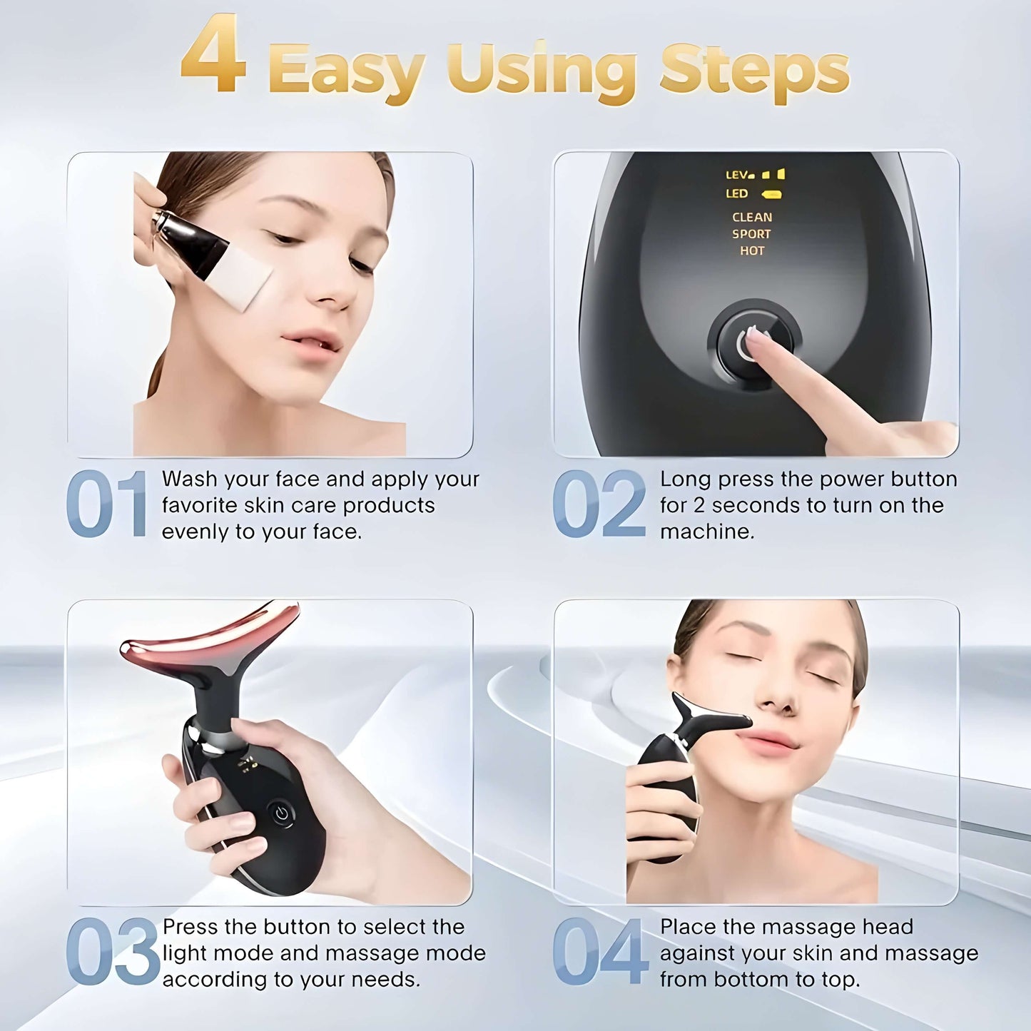 Face Lifting LED Device - By Nivora